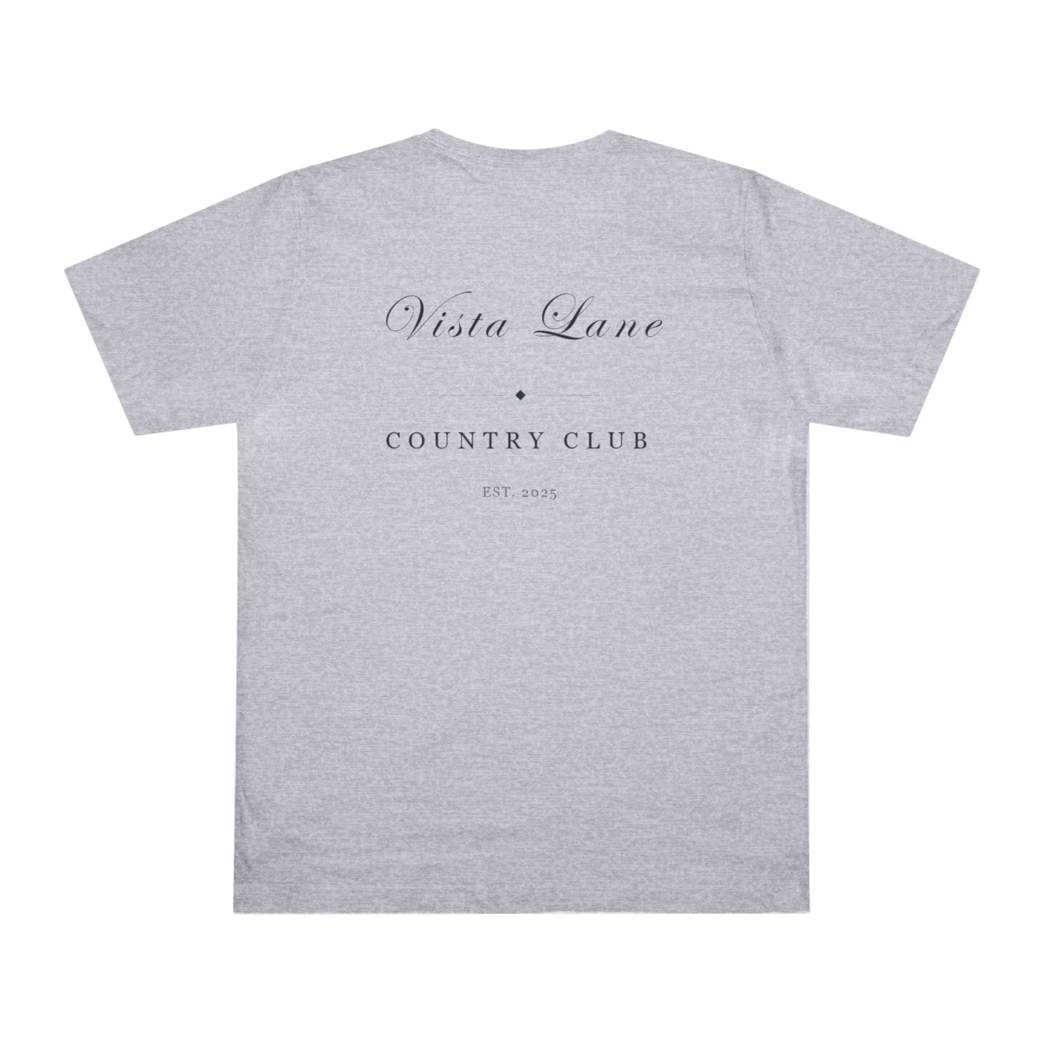 Vista Lane Country Club T-Shirt (back print)